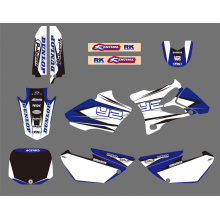 0025 New Style équipe graphique & arrière-plans Stickers Autocollants Kits pour la moto YAMAHA Yz85 2002 2003 2004 2005 2006 2007 08 09 10 2011 2012